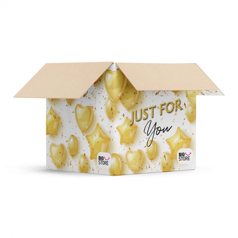 Birthday Gold Glitter Dots