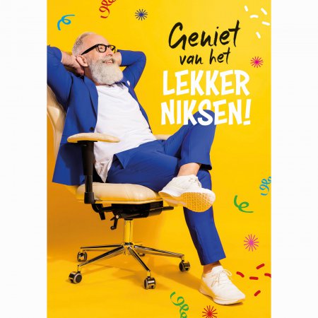 Pensioen Geniet van het lekker niksen
