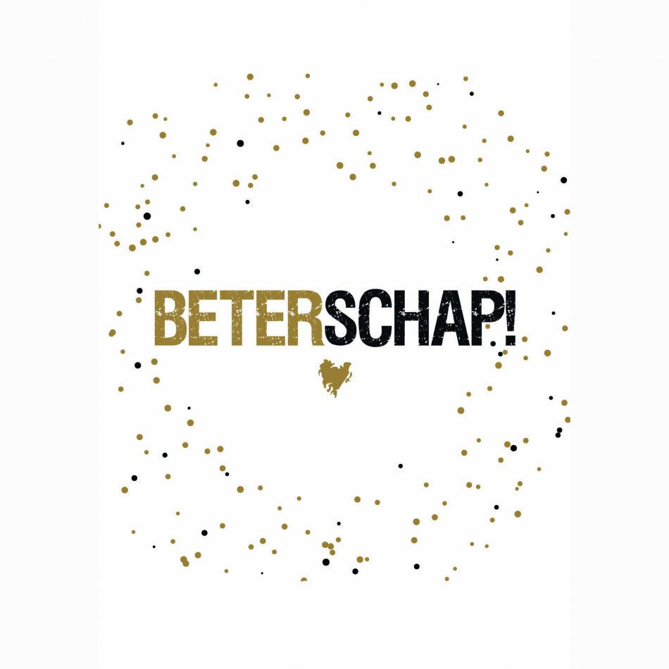 Beterschap Black & gold dots