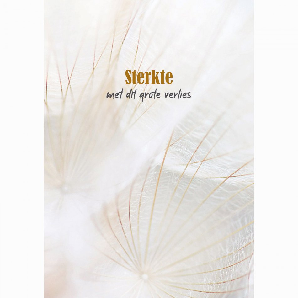 Kaart Condoleance Sereen