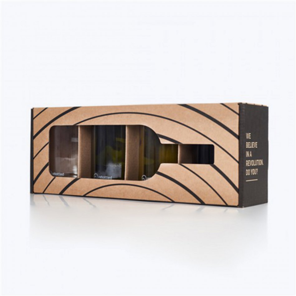 Rebottled Glazen 4 pack