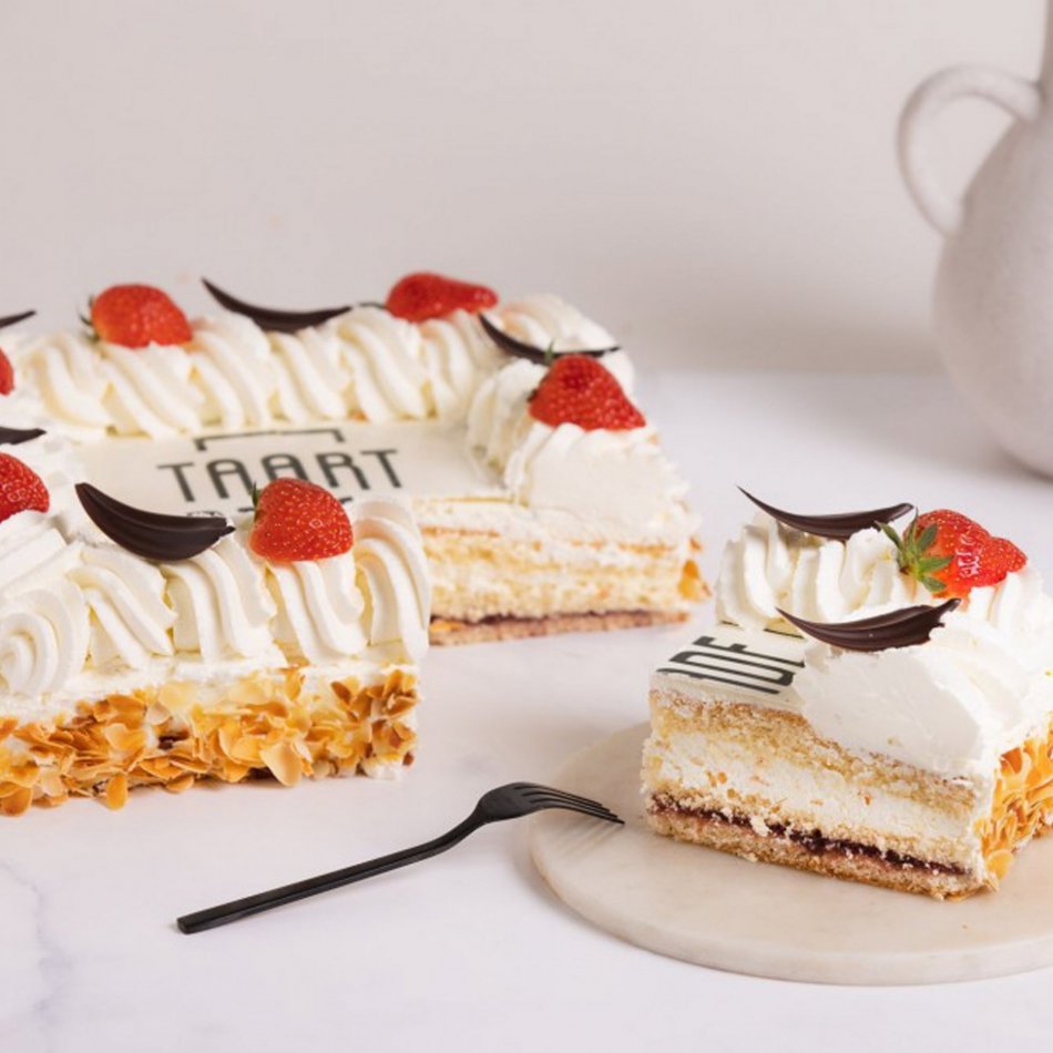 Luxe slagroomtaart 40 personen