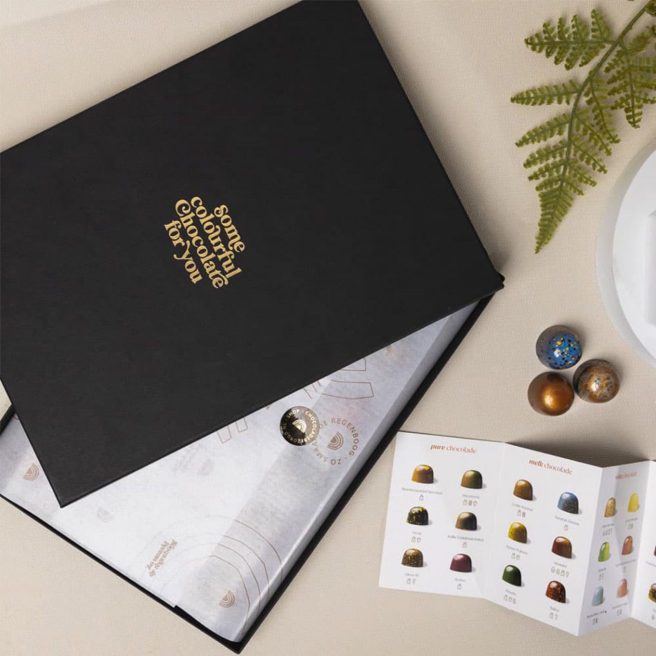 Bloemen en Chocolade Bonbonbox