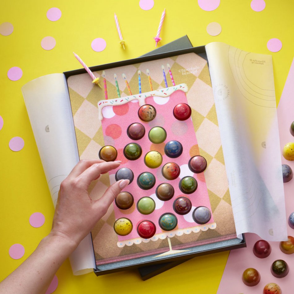 Pink Birthday Cake