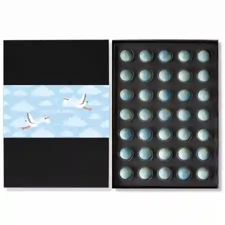 Geboorte Bonbons Blauw 35 stuks