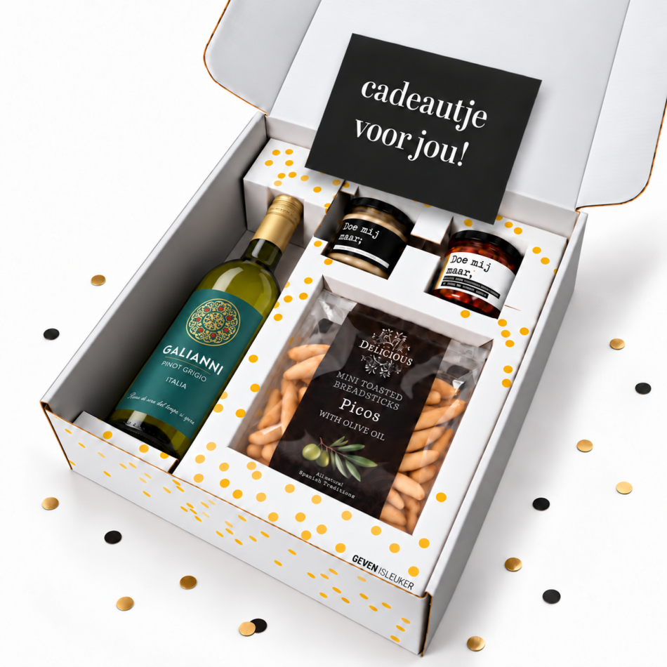Borrelbox Pinot Grigio - NIEUW